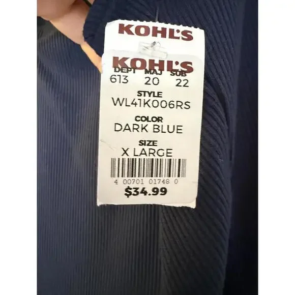 Lauren Conrad Blue Bodysuit XL NWT - Picture 3 of 7